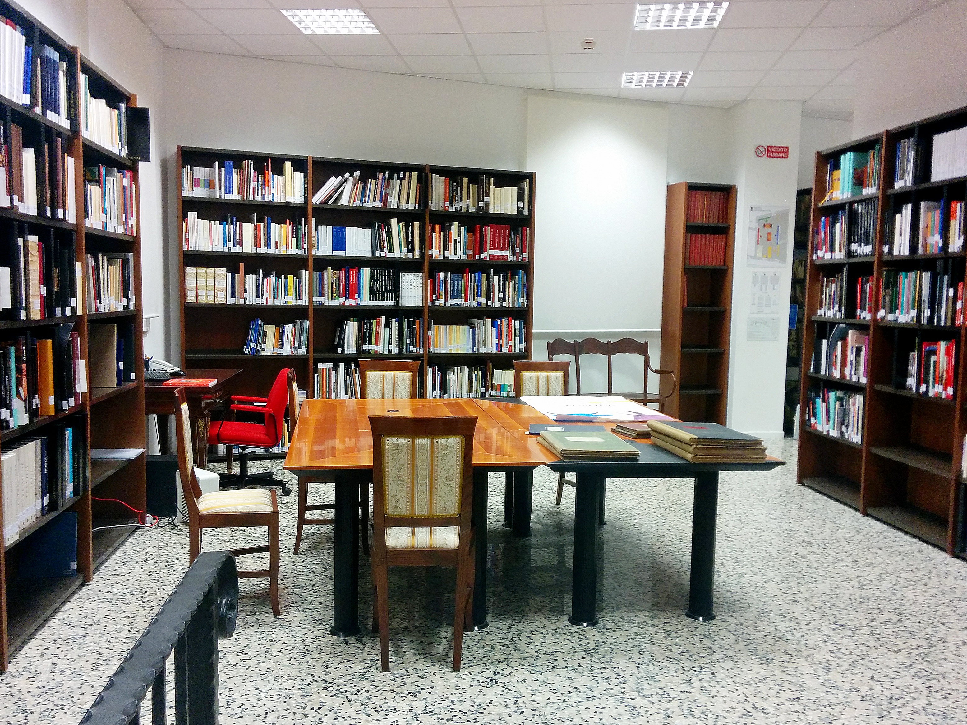 sala biblioteca
